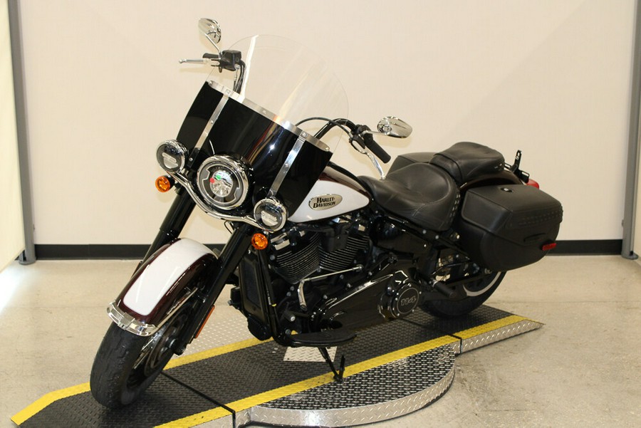 Used 2021 Harley-Davidson Heritage Classic 114 Cruiser FLHCS Motorcycle For Sale In Miami, Florida