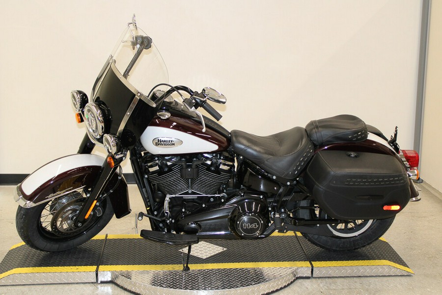 Used 2021 Harley-Davidson Heritage Classic 114 Cruiser FLHCS Motorcycle For Sale In Miami, Florida