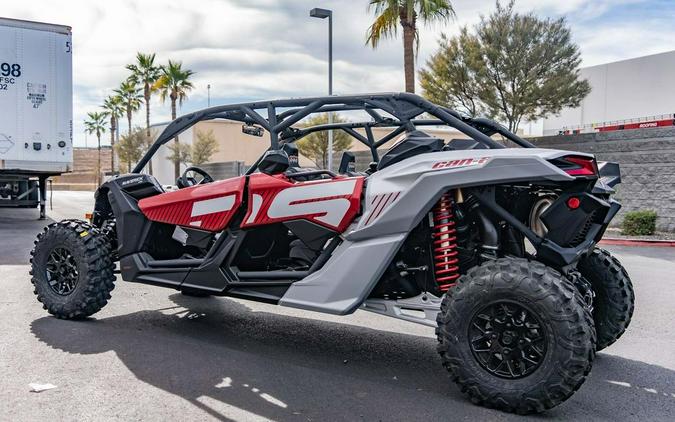 2024 Can-Am® Maverick X3 MAX DS Turbo Fiery Red & Hyper Silver