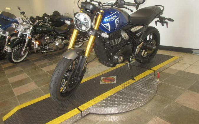 2024 Triumph Speed 400 Caspian Blue / Storm Grey