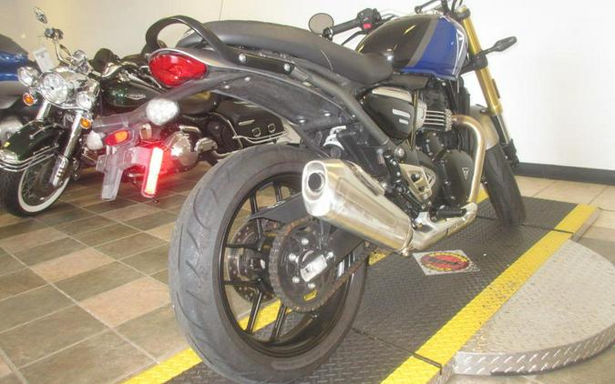2024 Triumph Speed 400 Caspian Blue / Storm Grey