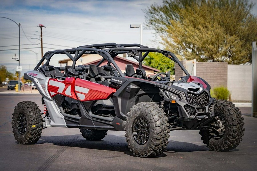 2024 Can-Am® Maverick X3 MAX DS Turbo Fiery Red & Hyper Silver