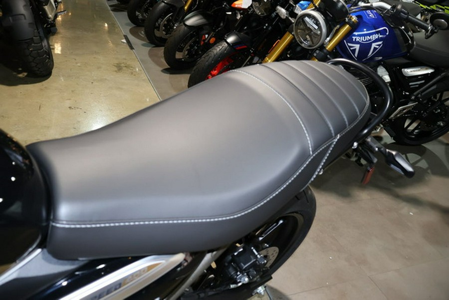 2026 Triumph Speed 400 Pearl Metallic White/Phantom Black