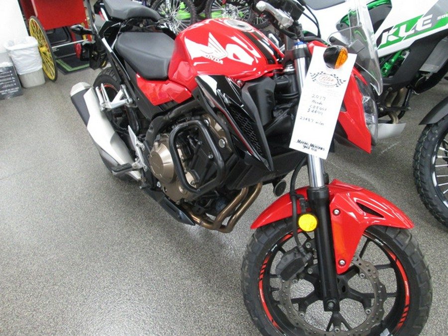 2017 Honda CB500FH