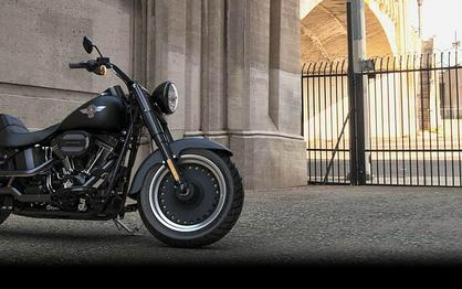 2016 Harley-Davidson® Fat Boy® S BLACK DENIM