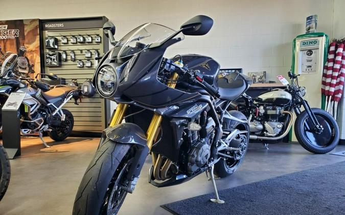 2023 Triumph Speed Triple 1200 RR Bond Edition Granite Gray and Storm Grey