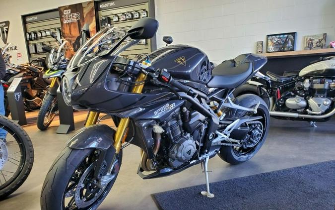 2023 Triumph Speed Triple 1200 RR Bond Edition Granite Gray and Storm Grey