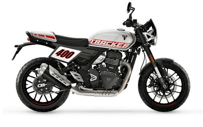2026 Triumph Tracker 400 Aluminum Silver