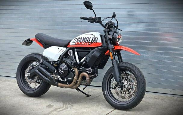 2022 Ducati Scrambler Urban Motard Star White Silk and Ducati GP ’19 Red