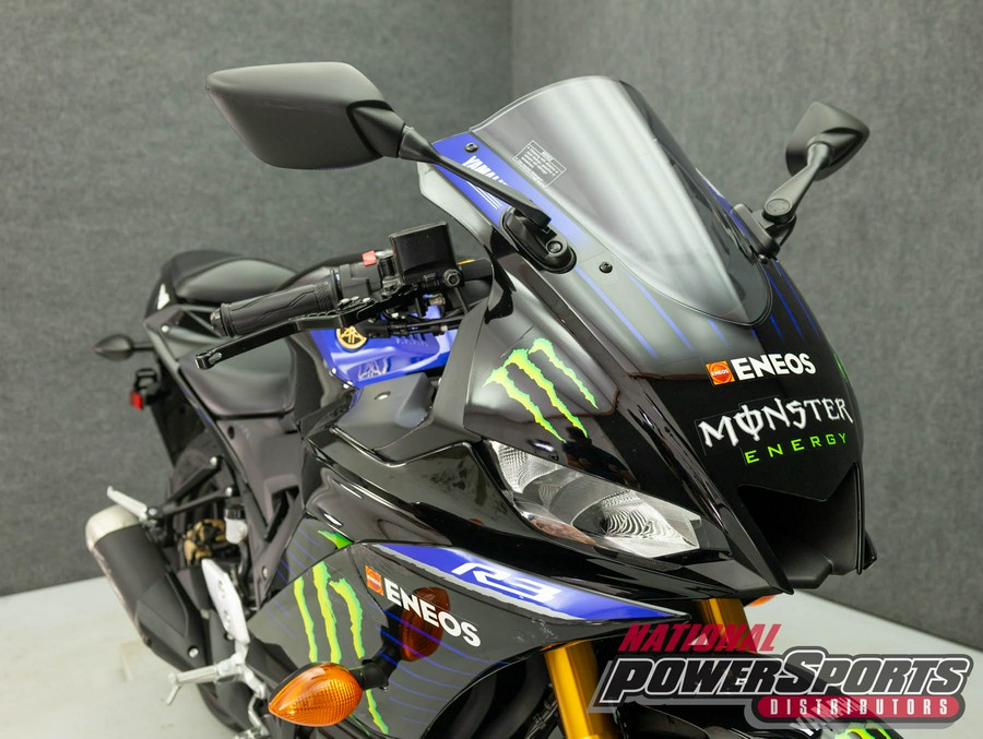 2021 YAMAHA YZFR3 MONSTER ENERGY MOTOGP