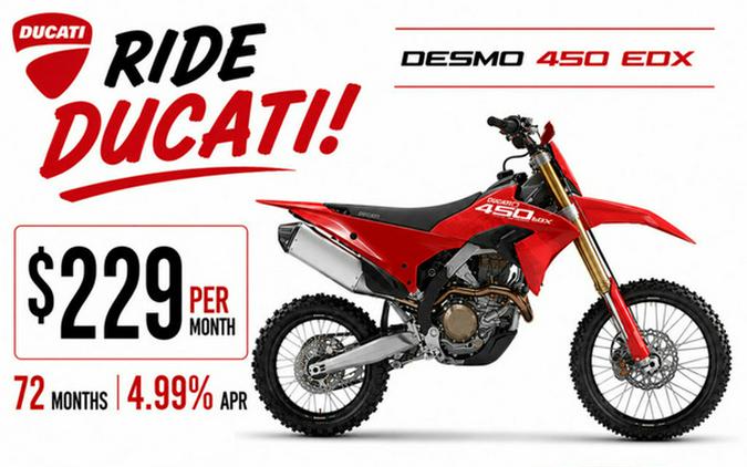 2026 Ducati Desmo450 EDX