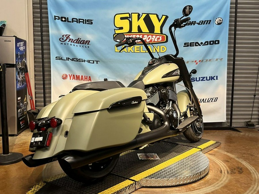 2025 Indian Springfield Dark Horse Moss Green Smoke