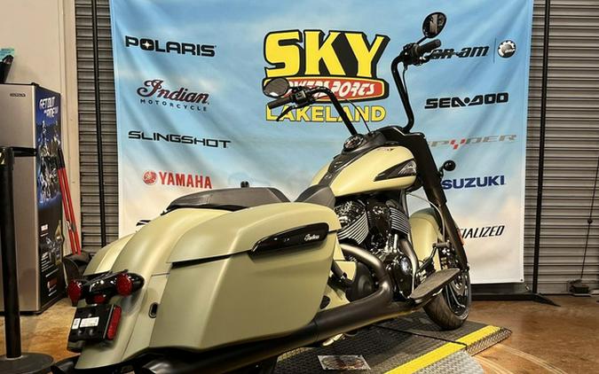 2025 Indian Springfield Dark Horse Moss Green Smoke