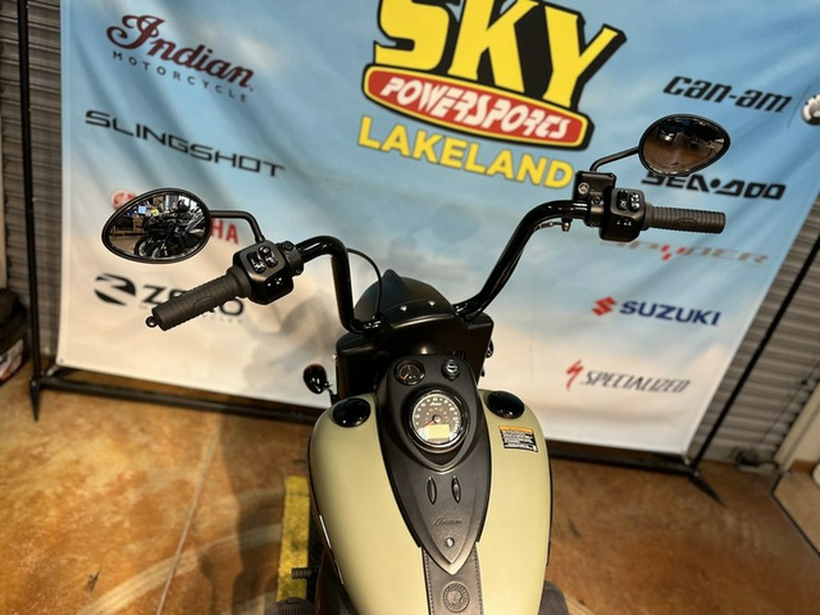 2025 Indian Springfield Dark Horse Moss Green Smoke