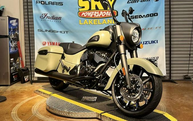 2025 Indian Springfield Dark Horse Moss Green Smoke