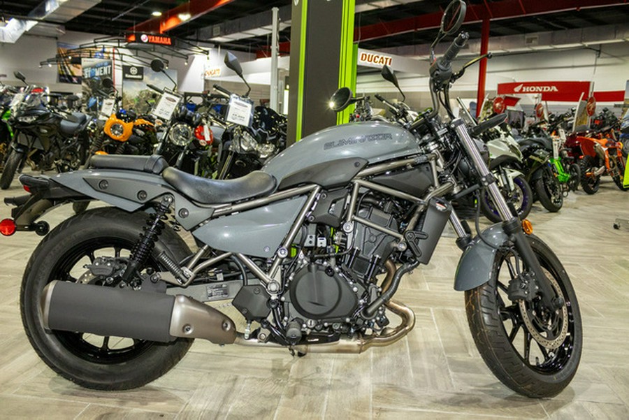 2024 Kawasaki Eliminator ABS Pearl Storm Gray