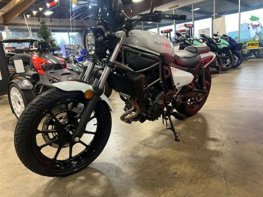 2024 Kawasaki Eliminator Pearl Robotic White Pearl Storm Gray