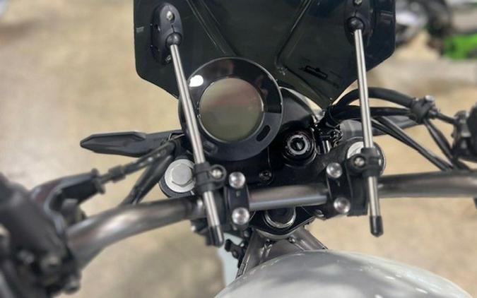 2024 Kawasaki Eliminator Pearl Robotic White Pearl Storm Gray