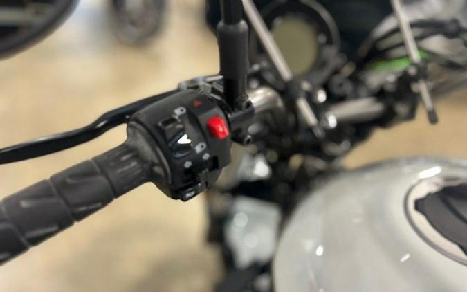 2024 Kawasaki Eliminator Pearl Robotic White Pearl Storm Gray