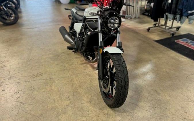 2024 Kawasaki Eliminator Pearl Robotic White Pearl Storm Gray