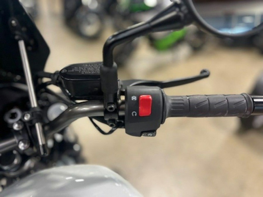 2024 Kawasaki Eliminator Pearl Robotic White Pearl Storm Gray