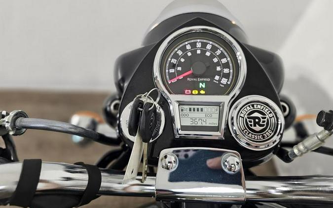 2023 Royal Enfield Classic 350 Halcyon Black