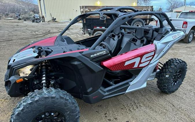 2024 Can-Am® Maverick X3 DS Turbo RR Fiery Red & Hyper Silver