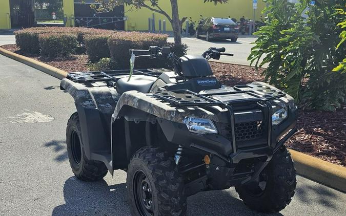 2026 Honda FourTrax Rancher 4x4 TrueTimber Atera Camo 4X4