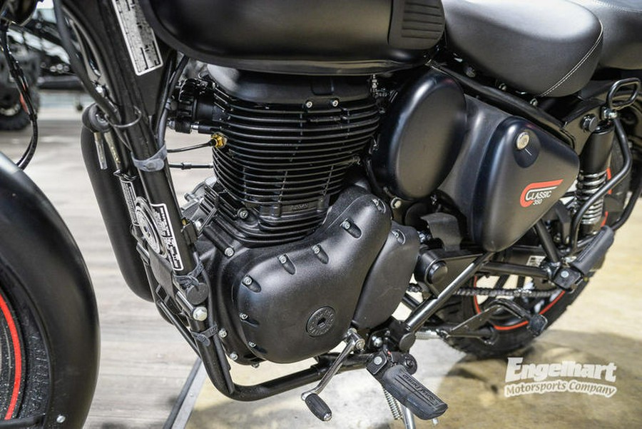 2023 Royal Enfield Classic 350 Dark Stealth Black