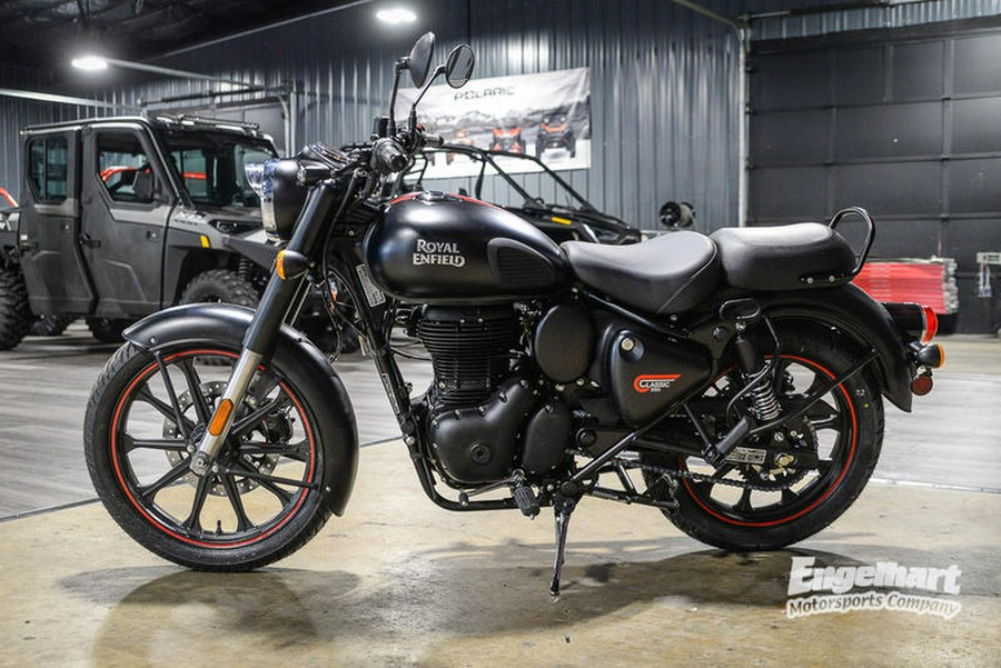 2023 Royal Enfield Classic 350 Dark Stealth Black