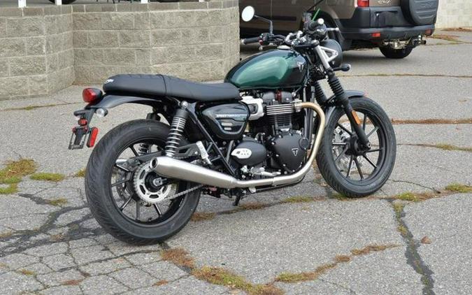 2024 Triumph Speed Twin 900 Competition Green/Phantom Black