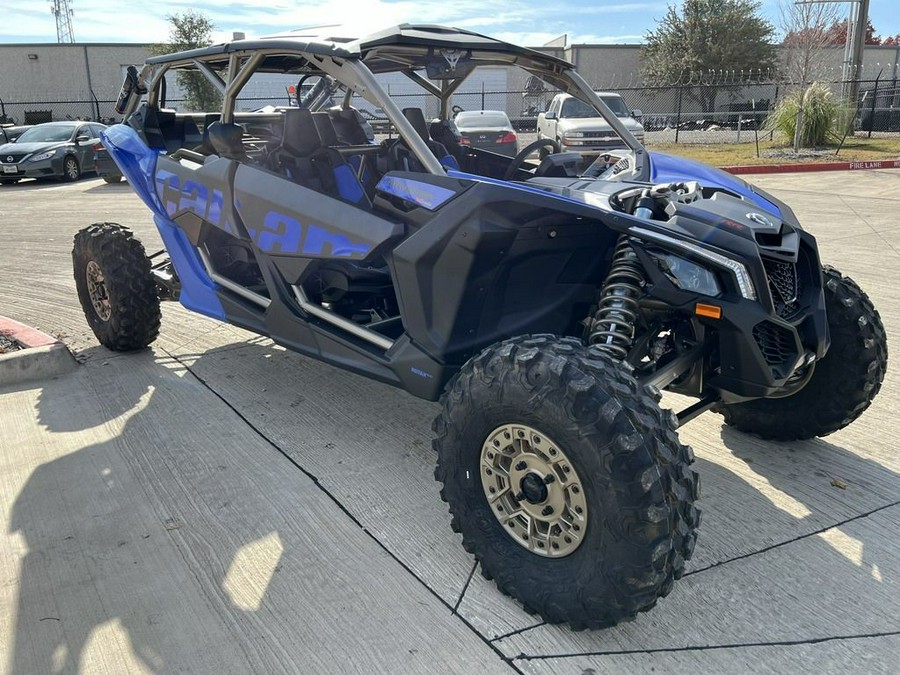 2024 Can-Am® Maverick X3 MAX X rs Turbo RR with Smart-Shox Dazzling Blue & Carbon Black