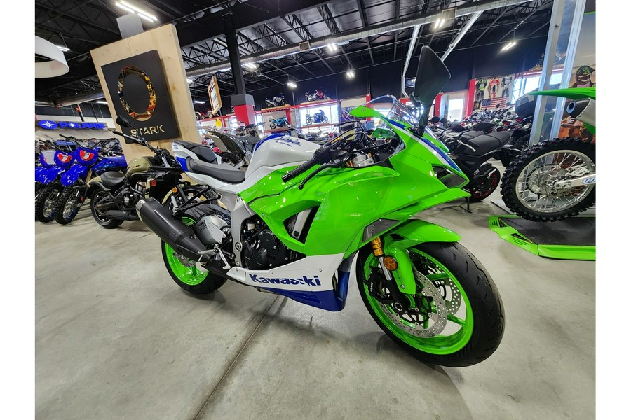 2024 Kawasaki NINJA ZX-6R 40TH ANNIVERSARY ABS