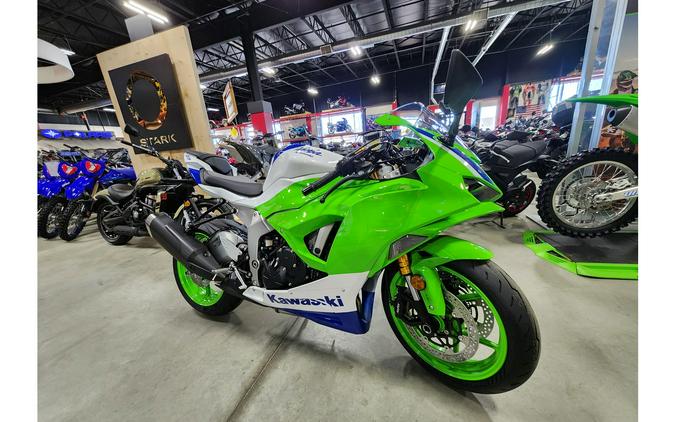 2024 Kawasaki NINJA ZX-6R 40TH ANNIVERSARY ABS