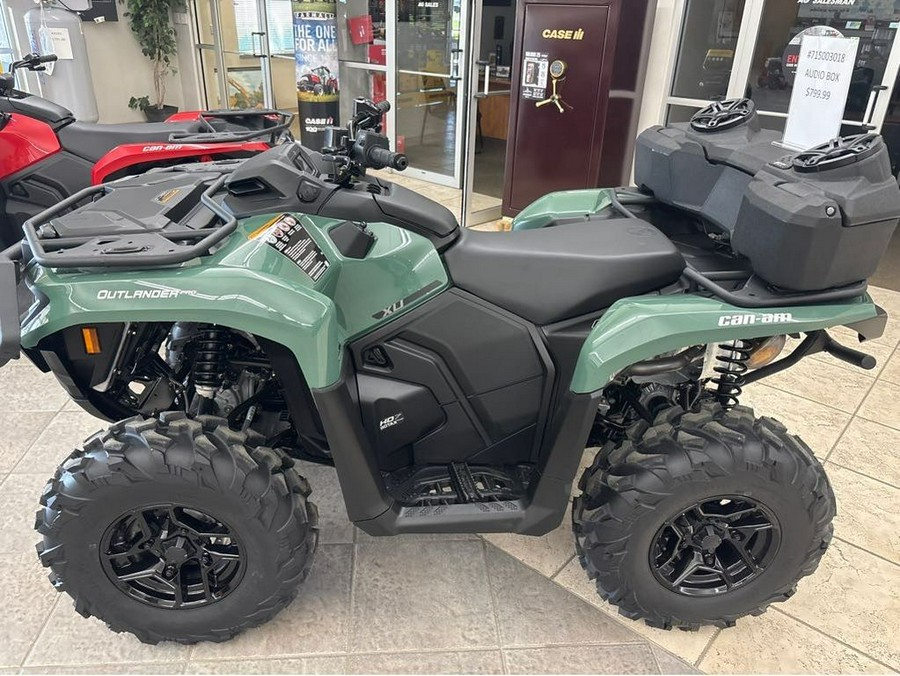 2025 Can-Am OUTLANDER PRO XU HD7 COMPASS GREEN