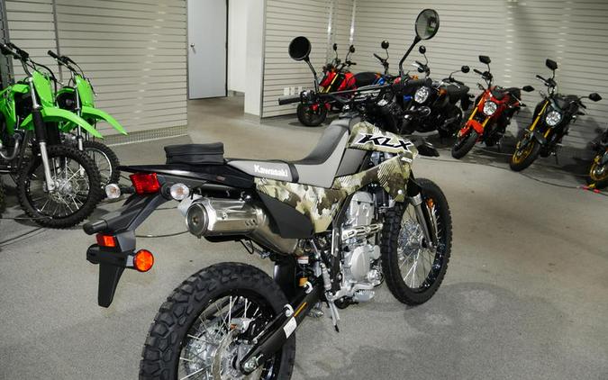 2026 Kawasaki KLX®300 Cypher Camo Beige