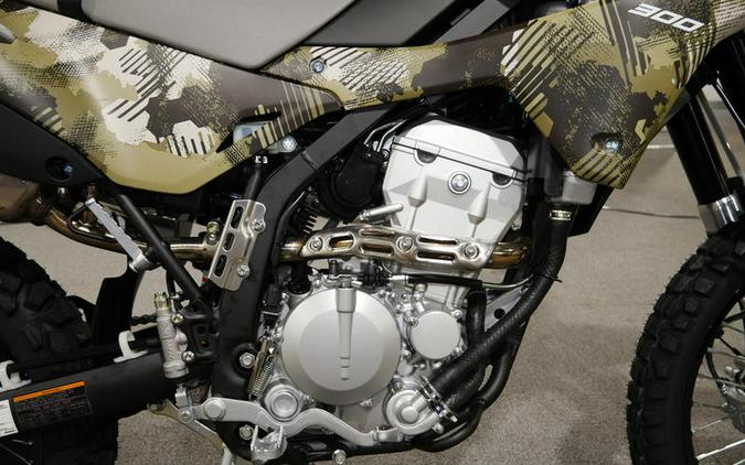 2026 Kawasaki KLX®300 Cypher Camo Beige