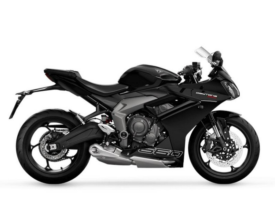 2026 Triumph Daytona 660 Sapphire Black