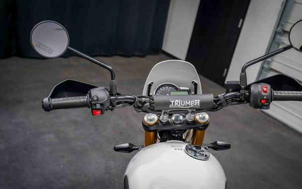 2026 Triumph Scrambler 400 XC Vanilla White