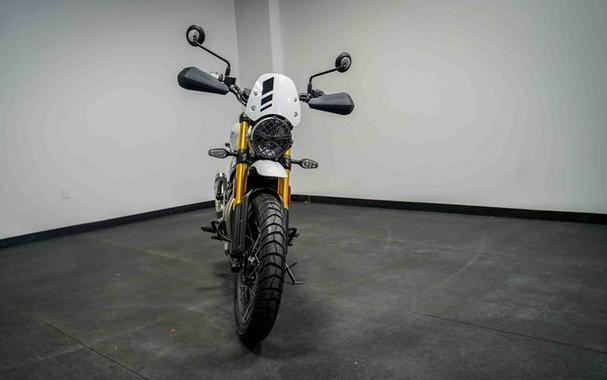 2026 Triumph Scrambler 400 XC Vanilla White