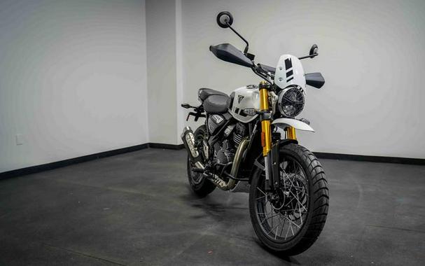 2026 Triumph Scrambler 400 XC Vanilla White