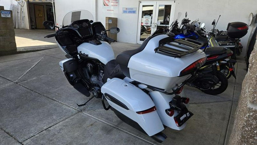2026 Indian Motorcycle® Pursuit® Dark Horse® 112 Ghost White Metallic with Black Metallic