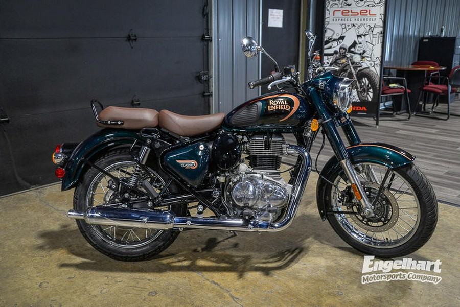 2023 Royal Enfield Classic 350 Halcyon Green