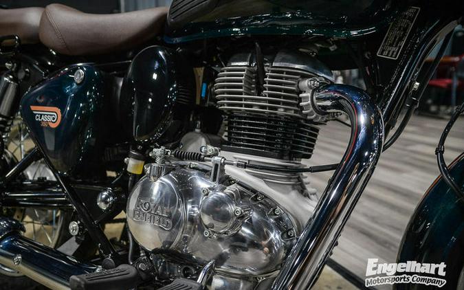 2023 Royal Enfield Classic 350 Halcyon Green