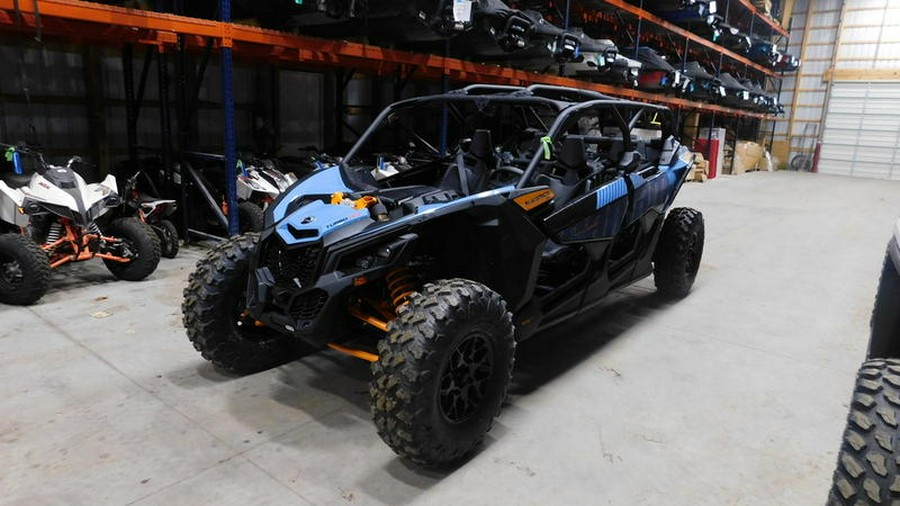 2026 Can-Am® Maverick X3 MAX DS Turbo RR Scandi Blue & Orange Crush