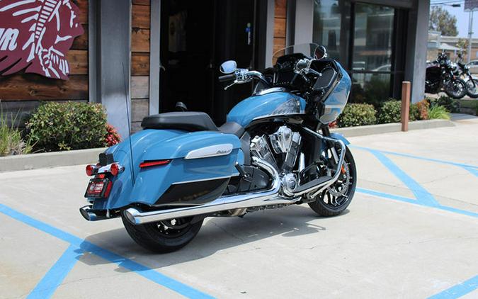2026 Indian Motorcycle® Challenger® Limited 112 w/PowerBand Audio Storm Blue with Black Metallic