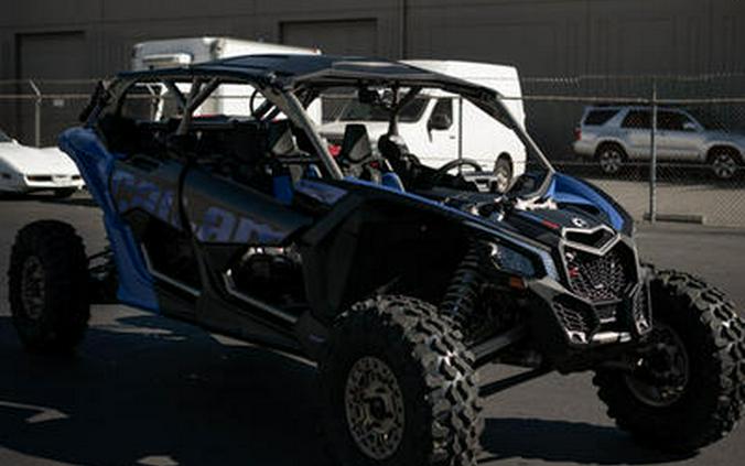 2024 Can-Am® Maverick X3 MAX X rs Turbo RR with Smart-Shox Dazzling Blue & Carbon Black