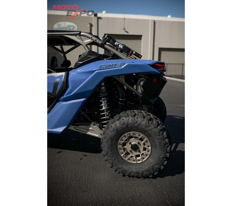 2024 Can-Am® Maverick X3 MAX X rs Turbo RR with Smart-Shox Dazzling Blue & Carbon Black