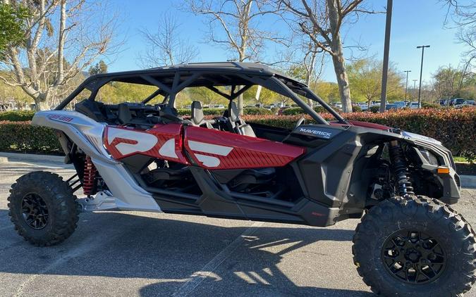 2024 Can-Am® Maverick X3 MAX RS Turbo Fiery Red & Hyper Silver