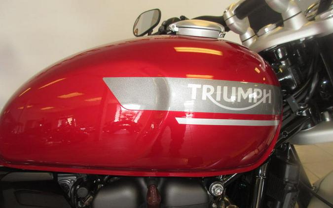 2022 Triumph Speed Twin Red Hopper